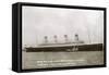 RMS Olympic on maiden voyage-null-Framed Stretched Canvas