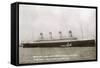 RMS Olympic on maiden voyage-null-Framed Stretched Canvas