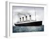 RMS 'Olympic', White Star Line ocean liner, 1911-1912-FGO Stuart-Framed Photographic Print