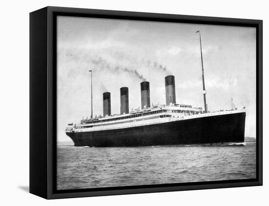 RMS Olympic, White Star Line Ocean Liner, 1911-1912-FGO Stuart-Framed Stretched Canvas