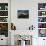 RMS Queen Mary Cruise Ship and Russian Submarine Scorpion at a Port, Long Beach-null-Photographic Print displayed on a wall