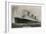 Rms Queen Mary, Cunard Ocean Liner-null-Framed Giclee Print