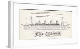 RMS Titanic-The Vintage Collection-Framed Giclee Print