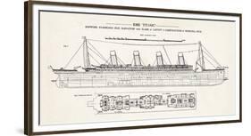 RMS Titanic-The Vintage Collection-Framed Giclee Print