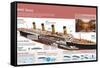 RMS Titanic.-null-Framed Stretched Canvas