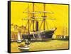 RMS Trent-English School-Framed Stretched Canvas