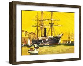 RMS Trent-English School-Framed Giclee Print