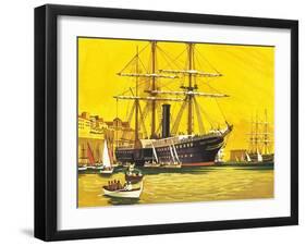 RMS Trent-English School-Framed Giclee Print