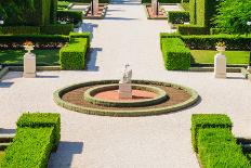 Bahai Gardens, Acre-RnDmS-Framed Stretched Canvas