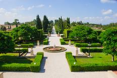 Bahai Gardens, Acre-RnDmS-Stretched Canvas