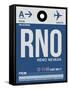 RNO Reno Luggage Tag II-NaxArt-Framed Stretched Canvas