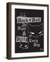 RNR Kitty All Night-Emily the Strange-Framed Premium Giclee Print