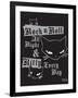 RNR Kitty All Night-Emily the Strange-Framed Premium Giclee Print