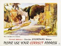 Please Use Your Correct Address-RO Dunlop-Art Print