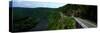 Road Along Delaware River, New York State, USA-null-Stretched Canvas