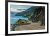 Road along Lake Wakatipu, Queenstown, New Zealand-Naruedom Yaempongsa-Framed Photographic Print