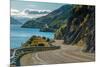 Road along Lake Wakatipu, Queenstown, New Zealand-Naruedom Yaempongsa-Mounted Photographic Print