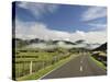 Road and Farmland, Near Matawai, Gisborne, North Island, New Zealand, Pacific-Jochen Schlenker-Stretched Canvas