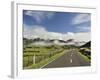 Road and Farmland, Near Matawai, Gisborne, North Island, New Zealand, Pacific-Jochen Schlenker-Framed Photographic Print