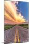 Road and Sky Meeting-Donnie Quillen-Mounted Art Print