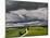Road and Storm Clouds, Tuscany region, Itay-Adam Jones-Mounted Photographic Print