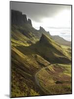 Road Ascending the Quiraing, Isle of Skye, Scotland-David Wall-Mounted Photographic Print