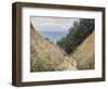 Road at La Cavée, Pourville-Claude Monet-Framed Giclee Print