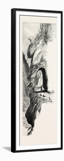 Road at Pfafers, Switzerland, 19th Century-null-Framed Giclee Print