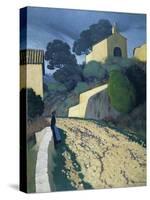 Road at St Paul (Var)-Félix Vallotton-Stretched Canvas