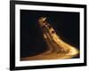 Road at Sunset, New Mexico, USA-Walter Bibikow-Framed Photographic Print