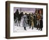 Road Bandits Discovering the Passengers of a Diligence on the King's Highway (England), around 1700-null-Framed Giclee Print