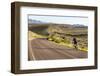 Road Bicycling in Big Bend National Park, Texas, Usa-Chuck Haney-Framed Photographic Print