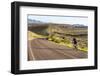 Road Bicycling in Big Bend National Park, Texas, Usa-Chuck Haney-Framed Photographic Print
