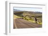 Road Bicycling in Big Bend National Park, Texas, Usa-Chuck Haney-Framed Photographic Print