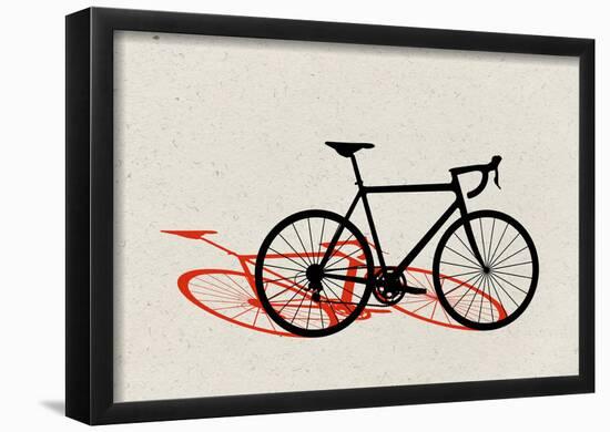 Road Bike Pop Art-null-Framed Poster
