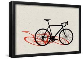 Road Bike Pop Art-null-Framed Poster