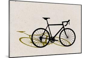 Road Bike Pop Art-null-Mounted Poster