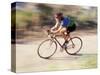 Road Biker in Vail, Colorado, USA-Lee Kopfler-Stretched Canvas