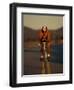 Road Biker, Santa Fe, New Mexico, USA-Lee Kopfler-Framed Photographic Print