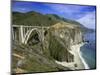 Road Bridge on Highway One Near Big Sur, California, USA-Gavin Hellier-Mounted Photographic Print