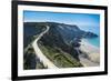 Road Connecting the Narrow Isthmus of Greater and Little Sark, Channel Islands, United Kingdom-Michael Runkel-Framed Photographic Print