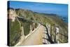 Road Connecting the Narrow Isthmus of Greater and Little Sark, Channel Islands, United Kingdom-Michael Runkel-Stretched Canvas