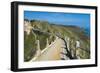 Road Connecting the Narrow Isthmus of Greater and Little Sark, Channel Islands, United Kingdom-Michael Runkel-Framed Photographic Print