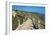 Road Connecting the Narrow Isthmus of Greater and Little Sark, Channel Islands, United Kingdom-Michael Runkel-Framed Photographic Print