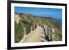 Road Connecting the Narrow Isthmus of Greater and Little Sark, Channel Islands, United Kingdom-Michael Runkel-Framed Photographic Print