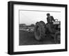 Road Construction Work, Doncaster, South Yorkshire, November 1955-Michael Walters-Framed Photographic Print