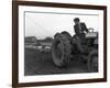 Road Construction Work, Doncaster, South Yorkshire, November 1955-Michael Walters-Framed Photographic Print