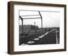 Road Construction Work, Doncaster, South Yorkshire, November 1955-Michael Walters-Framed Photographic Print