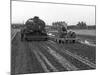 Road Construction Work, Doncaster, South Yorkshire, November 1955-Michael Walters-Mounted Photographic Print