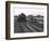 Road Construction Work, Doncaster, South Yorkshire, November 1955-Michael Walters-Framed Photographic Print